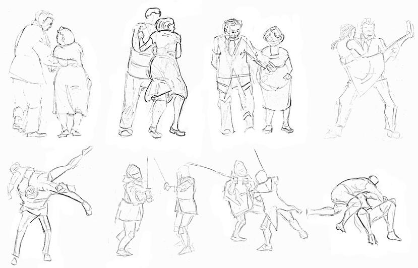 Fabric In Action Quick Studies